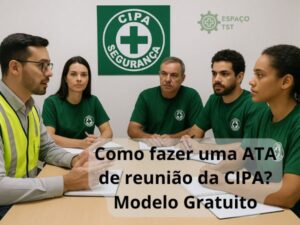 Como fazer uma ATA de reunião da CIPA