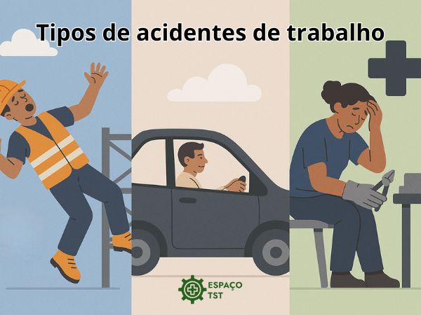 Tipos de acidentes de trabalho