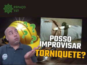 Posso improvisar torniquete?