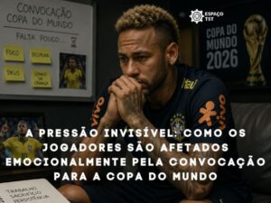 A pressão invisível como os jogadores são afetados emocionalmente pela convocação para a Copa do Mundo